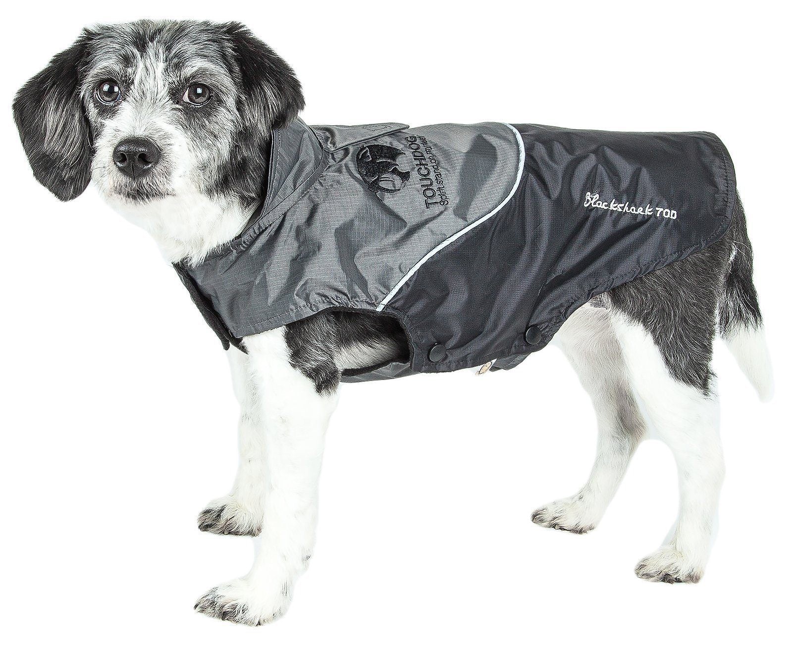 Touchdog ® Lightening-Shield 2-in-1 Dual-Removable-Layered Waterproof Dog Jacket  