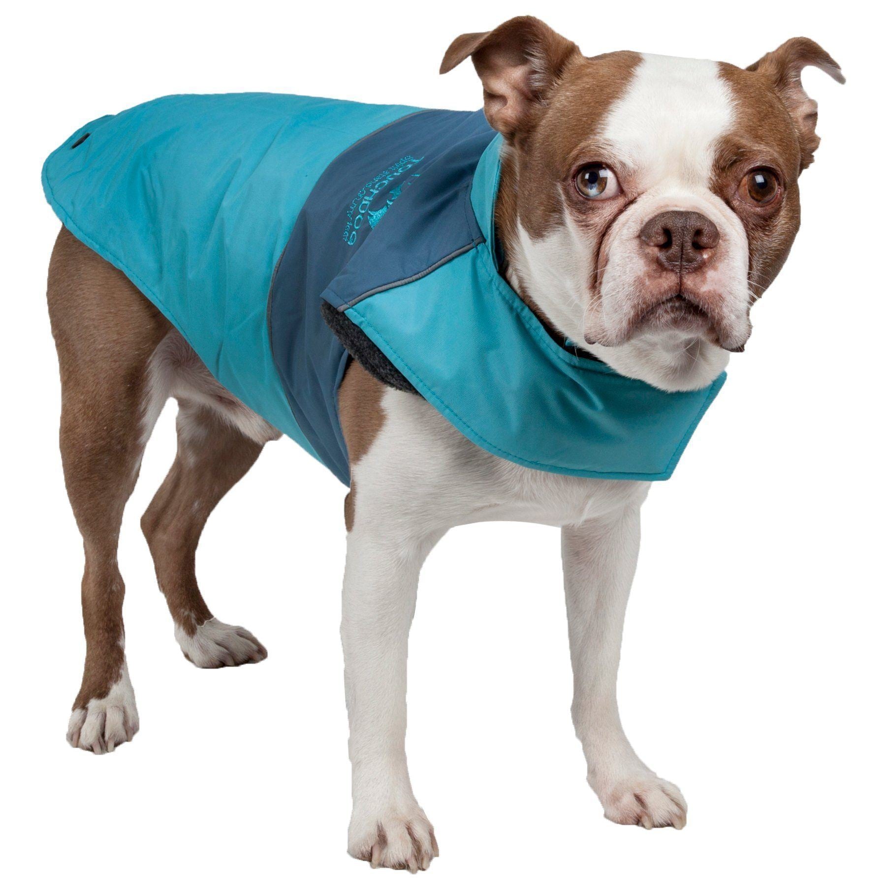 Touchdog ® Lightening-Shield 2-in-1 Dual-Removable-Layered Waterproof Dog Jacket  