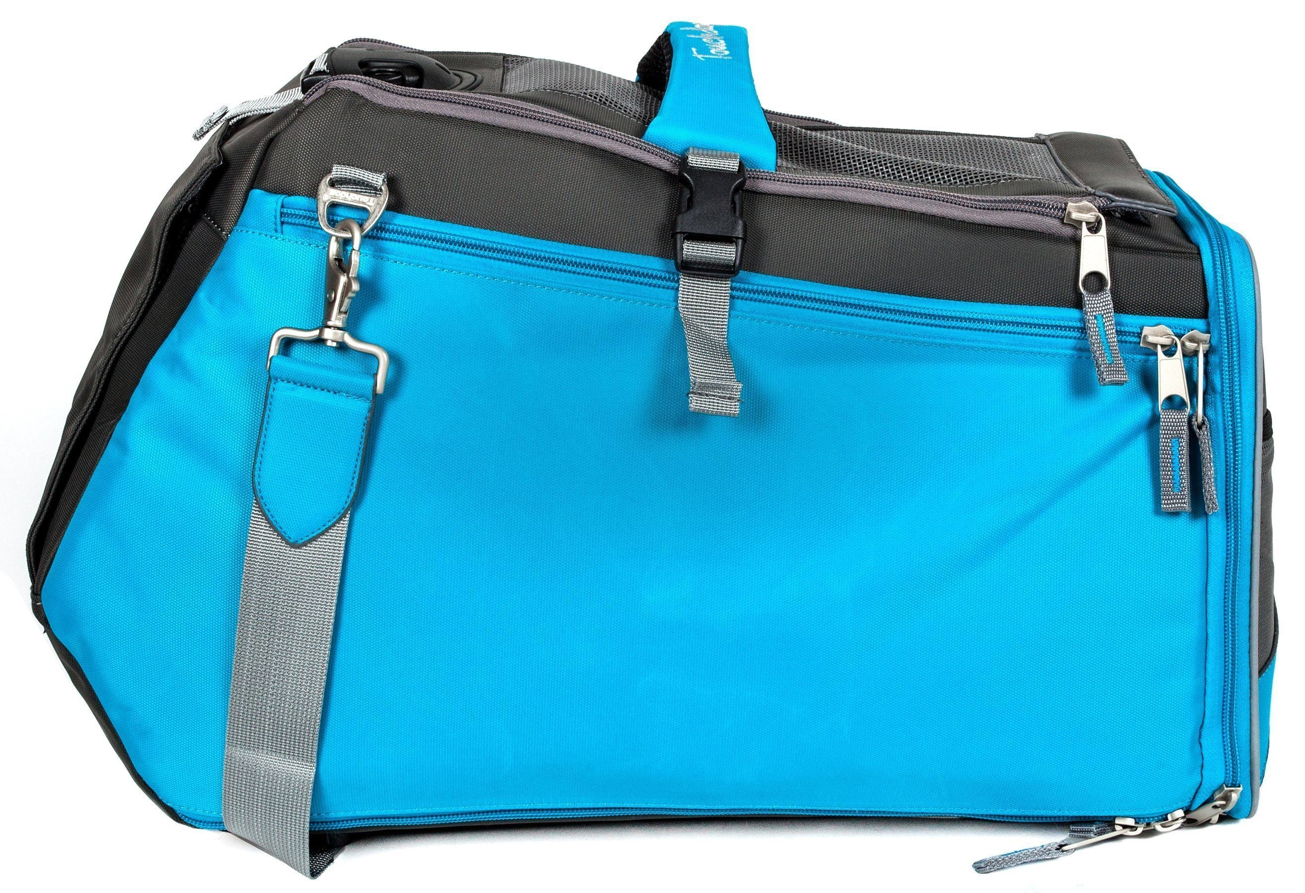 Touchdog ® 'Modern-Glide' Airline Approved Water-Resistant Sporty Travel Fashion Pet Dog Carrier  