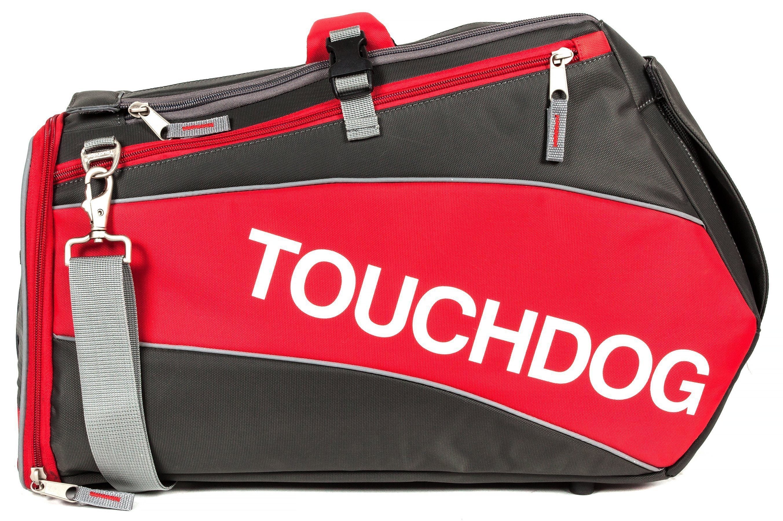 Touchdog ® 'Modern-Glide' Airline Approved Water-Resistant Sporty Travel Fashion Pet Dog Carrier  