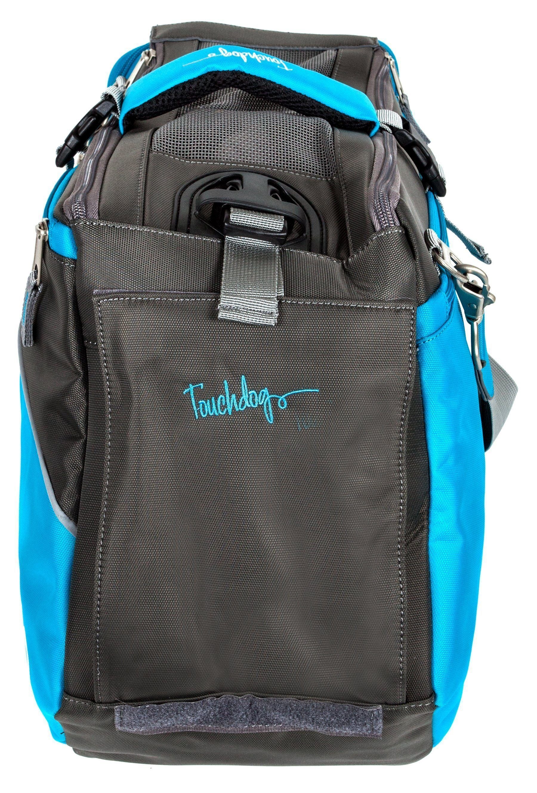 Touchdog ® 'Modern-Glide' Airline Approved Water-Resistant Sporty Travel Fashion Pet Dog Carrier  