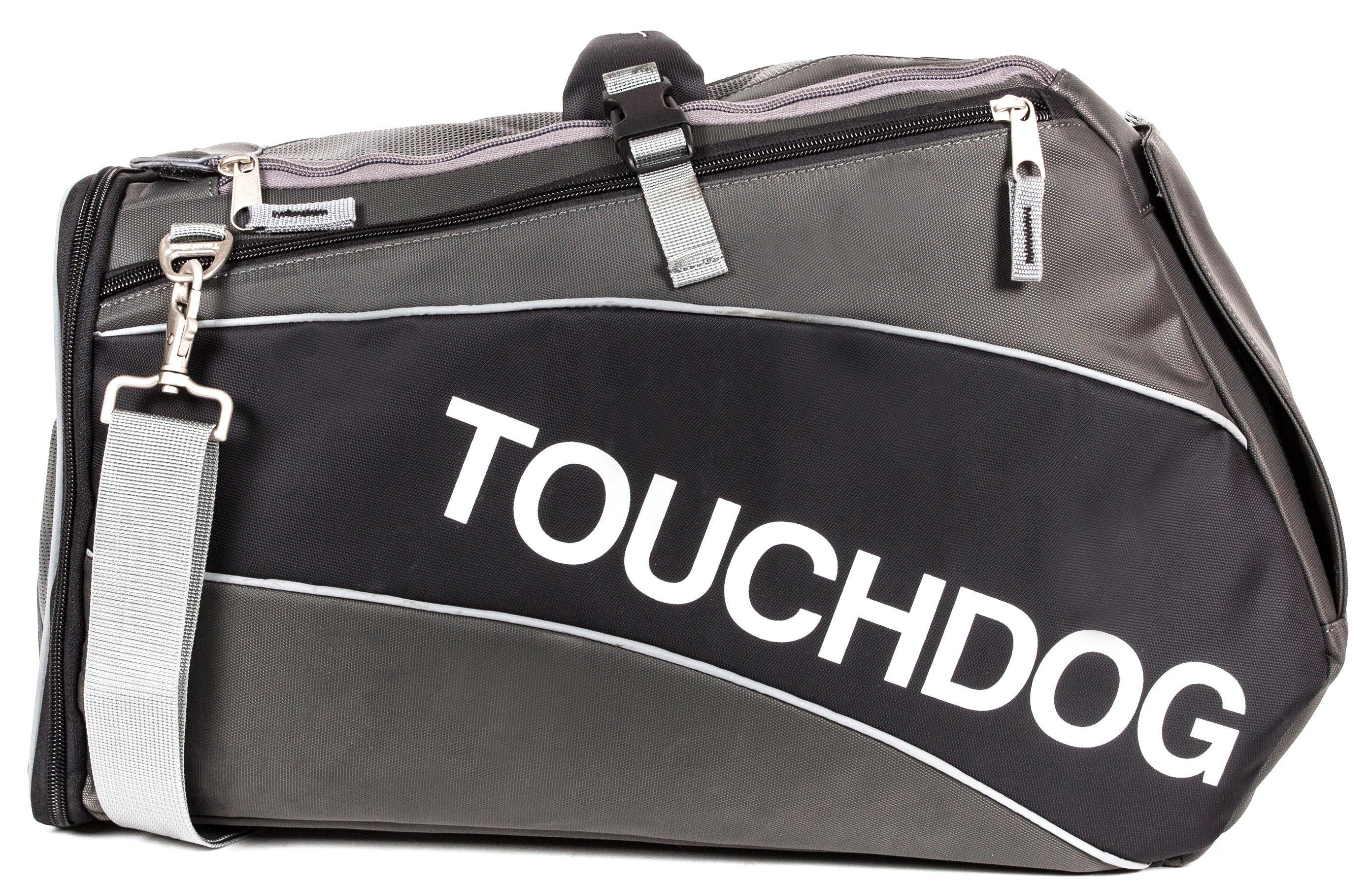 Touchdog ® 'Modern-Glide' Airline Approved Water-Resistant Sporty Travel Fashion Pet Dog Carrier  