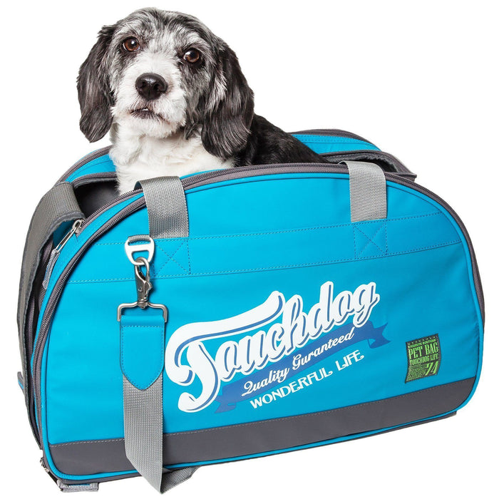Touchdog ® Original Wick-Guard Water Resistant Airline Approved Travel Dog Carrier