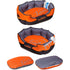 Touchdog ® 'Performance-Max' Sporty Reflective Water-Resistant Dog Bed  