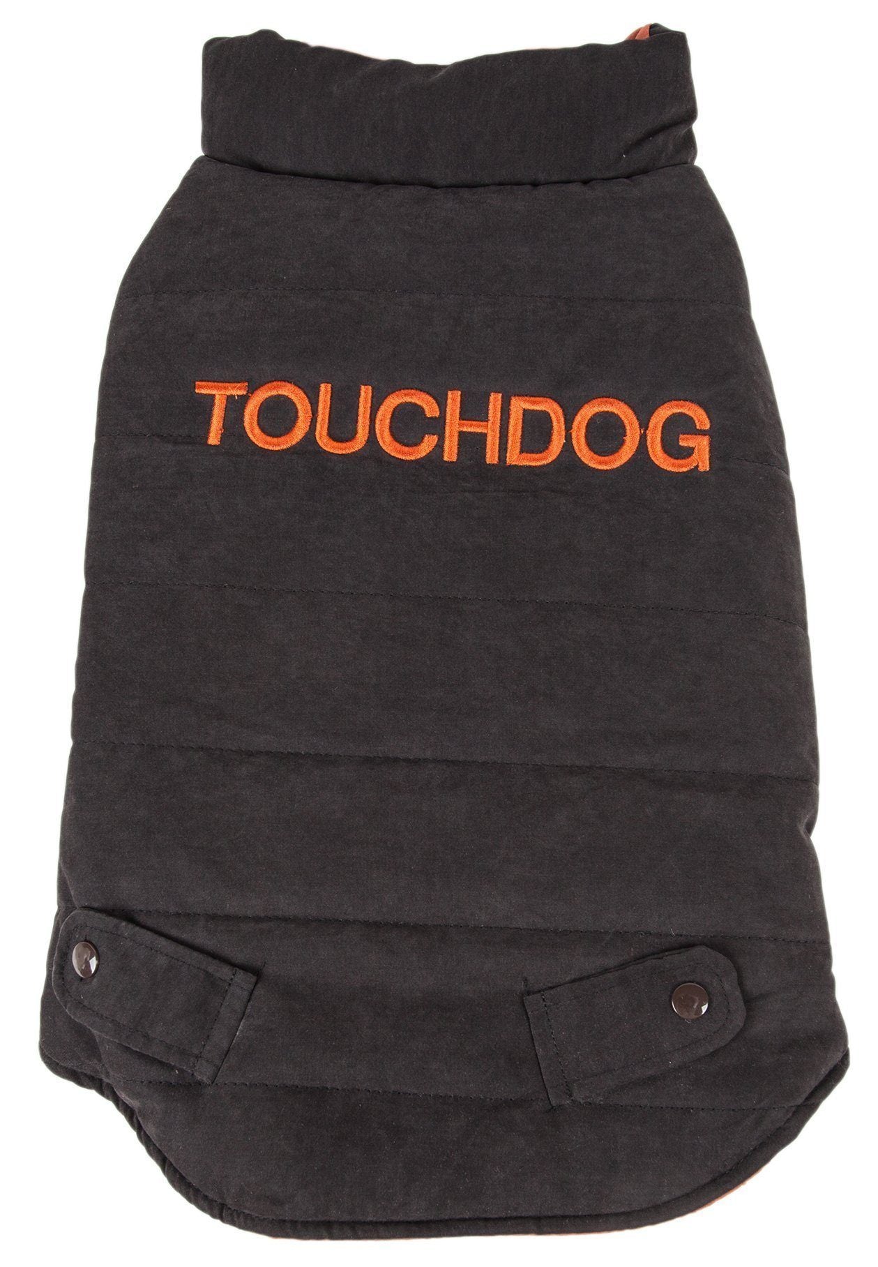 Touchdog ® Waggin Swag Ultra-Plush Insulated and Reversible Dog Coat  