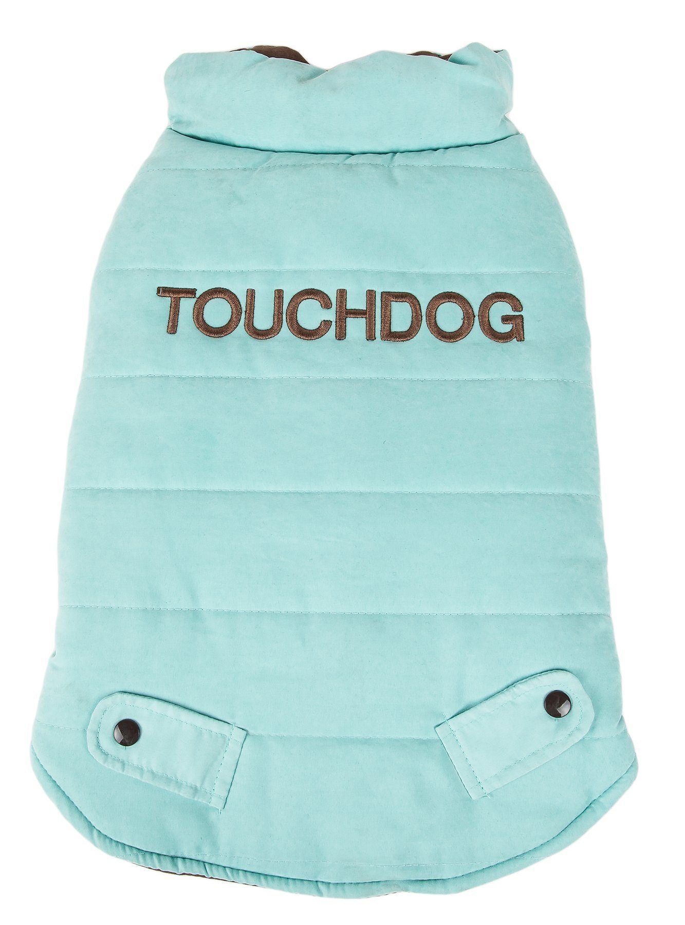 Touchdog ® Waggin Swag Ultra-Plush Insulated and Reversible Dog Coat  