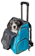 Touchdog ® 'Wuffle Duffle' 2-in-1 Wheeled Backpack Sporty Pet Carrier  