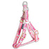 Touchdog Tough Stitched Durable Embroidered Leash and Harness - Pink  