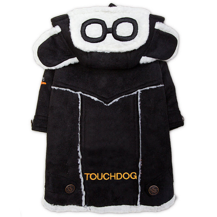 Touchdog 'Tuskegee' Aero-Vintage Designer Fashion Winter Dog Coat