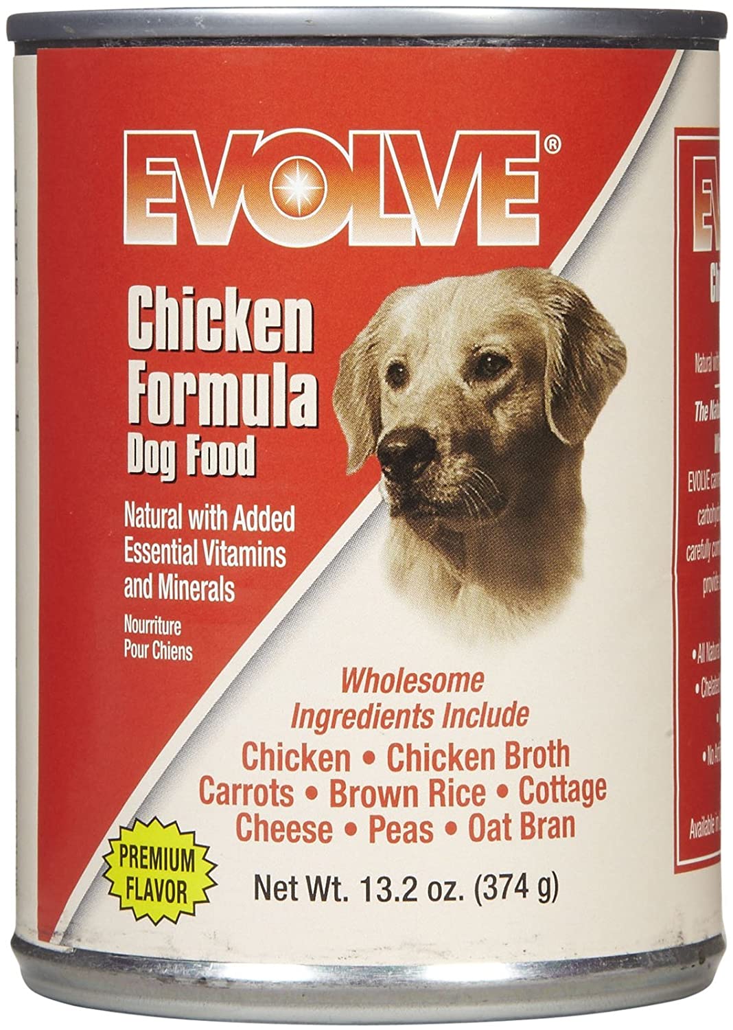 Triumph Evolve Chicken Canned Dog Food - 13.2 oz - Case of 12  