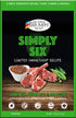 Triumph Simply Six Lamb Meal, Brown Rice & Pea Dry Dog Food - 14 lb Bag  