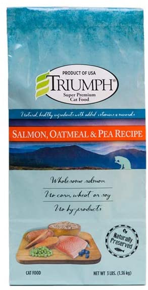 Triumph Wild Spirit Deboned Salmon & Sweet Potato (6 per bale) Dry Cat Food - 3 lb Bag
