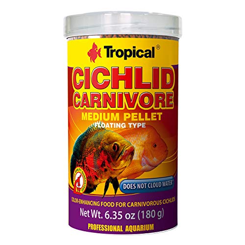 Tropical Cichlid Carnivore Pellet - Medium - 6.35 oz  