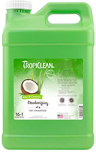 Tropiclean Aloe and Coconut Cat and Dog Shampoo - 2.5 Gal  