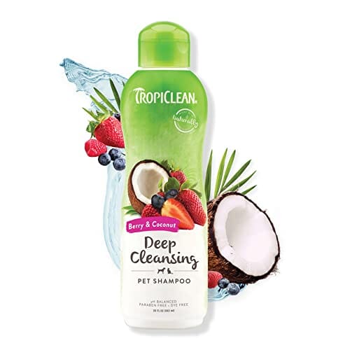 Tropiclean Berry and Coconut Cat and Dog Shampoo - 20 Oz