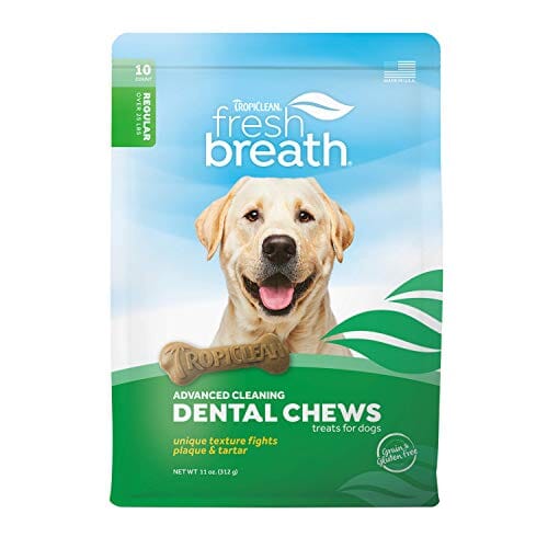 Tropiclean Dental Chews Advanced 25+ lbs Dog Dental Treats - 11 Oz