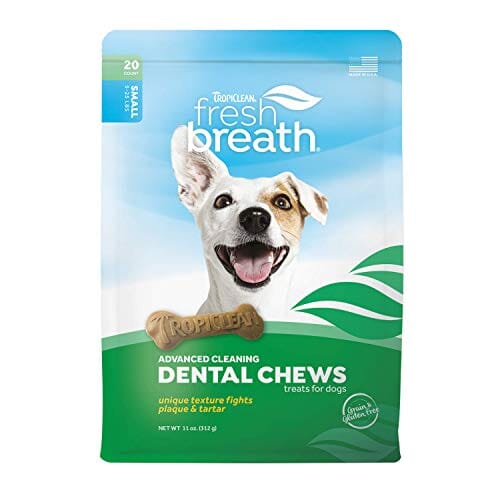 Tropiclean Dental Chews Advanced 5-25lbs Dog Dental Treats - 11 Oz  