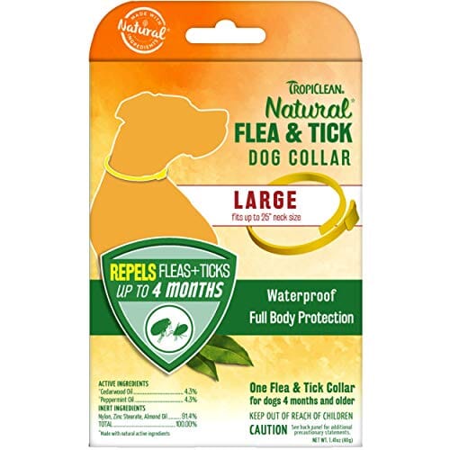Tropiclean Flea & Tick Repellent Collar for Large Dogs