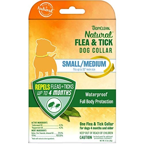 Tropiclean Flea & Tick Repellent Collar for Small Dogs  