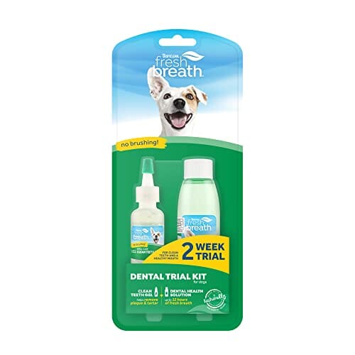 Tropiclean Fresh Breath Dental Trial Kit for Pets