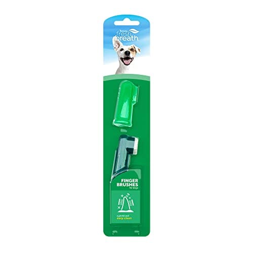 Tropiclean Fresh Breath Finger Brushes for Pets - 2 Piece