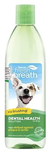 Tropiclean Fresh Breath Oral Care Dental Health Solution for Pets - 16 Oz  
