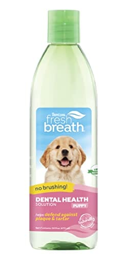 Tropiclean Fresh Breath Oral Care Dental Health Solution for Puppies - 16 Oz