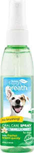 Tropiclean Fresh Breath Oral Care Spray Vanilla Mint for Dogs - 4 Oz  