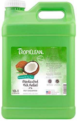 Tropiclean Oatmeal Tea Tree Cat and Dog Shampoo - 2.5 Gal  