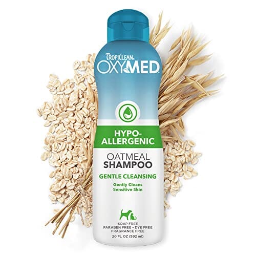 Tropiclean Oxy-Med Hypo-Allergenic Shampoo for Cats and Dogs - 20 Oz