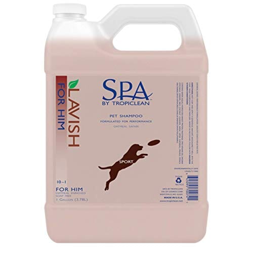 Tropiclean Spa Lavish For Him Cat and Dog Shampoo - 1 Gal  