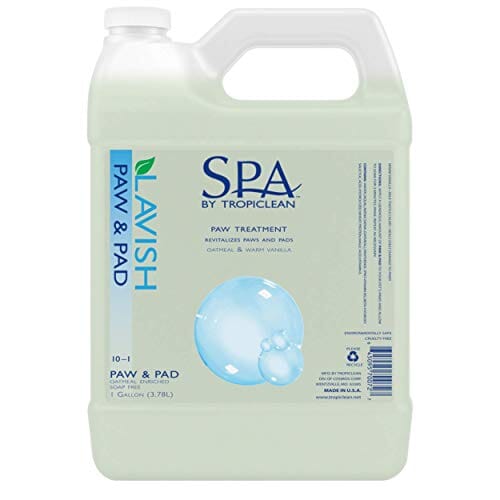 Tropiclean Spa Lavish Paw & Pad Treatment Cat and Dog Deodorizer - 1 Gal  