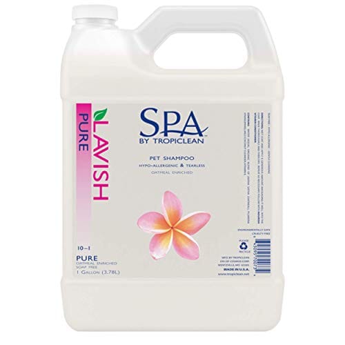 Tropiclean Spa Lavish Pure Cat and Dog Shampoo - 1 Gal  