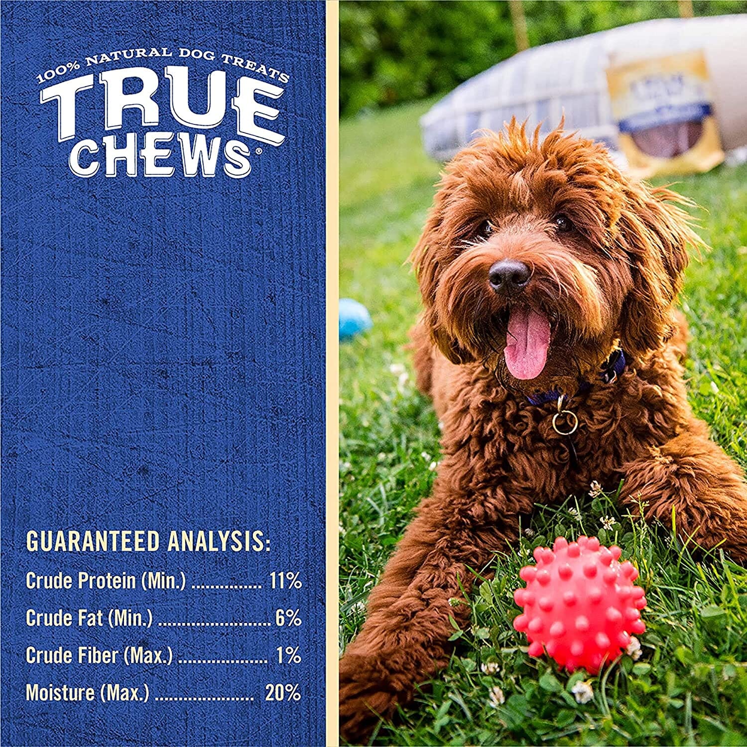 True Chews Natural Chews Natural Dog Chews - Chicken - Reg - 5 Pack  