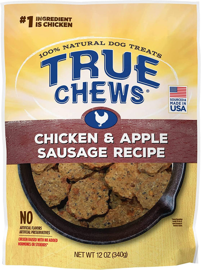 True Chews Premium Recipe Natural Dog Chews - Chicken Apple - 12 Oz