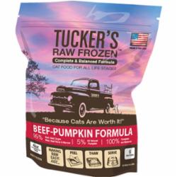 Tucker's Cat Frozen Patties Beef and Pumpkin - 24 Oz  