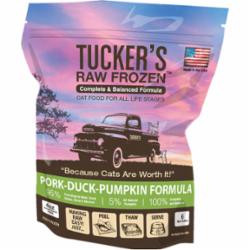 Tucker's Cat Frozen Patties Pork Duck and Pumpkin - 24 Oz  