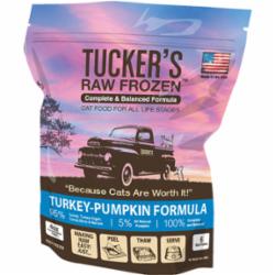 Tucker's Cat Frozen Patties Turkey and Pumpkin - 24 Oz