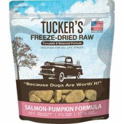 Tucker's Dog Freeze-Dried Food Salmon and Pumpkin - 12 Oz  