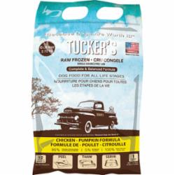 Tucker's Dog Frozen Patties Complete Balance Chicken and Pumpkin - 6 lbs