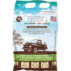 Tucker's Dog Frozen Patties Complete Balance Pork and Duck - 6 lbs  