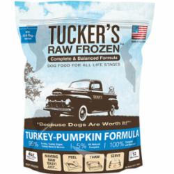 Tucker's Dog Frozen Patties Complete Balance Turkey and Pumpkin - 3 lbs