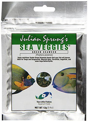 Two Little Fishies Julian Sprung's SeaVeggies Seaweed Pouch - Green - 12 g