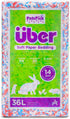 Uber Soft Paper Pet Bedding - Blue/White - 36 L  