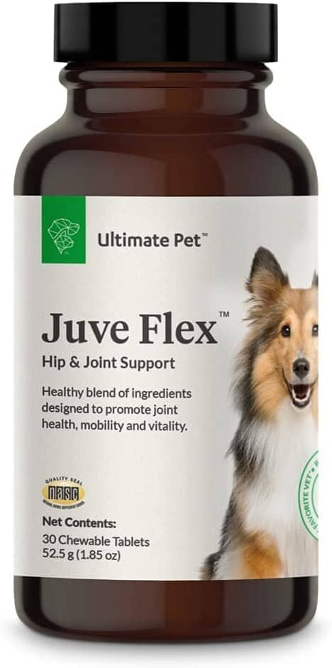 Ultimate Pet Nutrition Canine Juveflex Tablets Advanced Hip & Joint Support Dog Supplem...