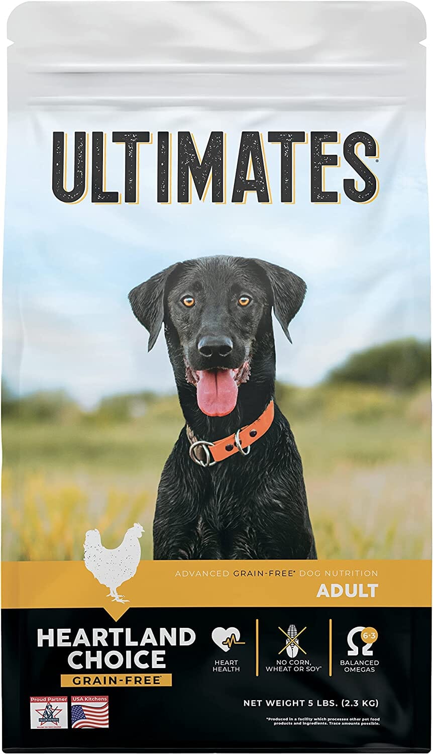 Ultimates Pro Pac Grain-Free Heartland Choice Chicken Meal Dry Dog Food - 5 Lbs  