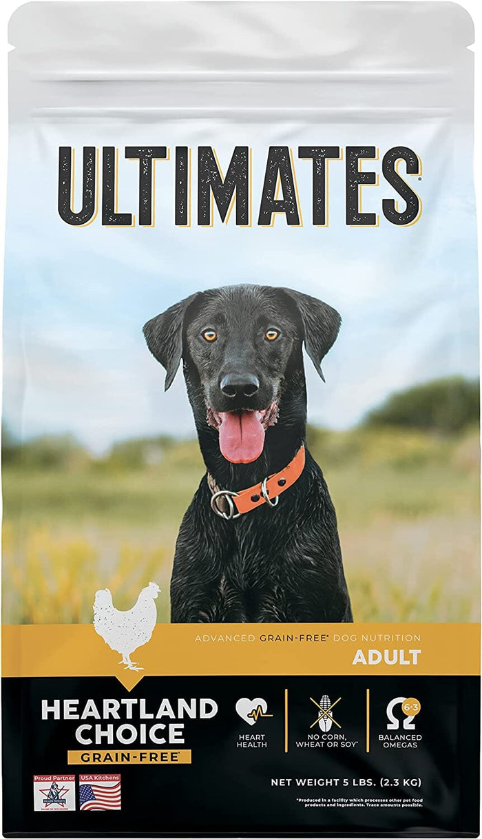 Ultimates Pro Pac Grain-Free Heartland Choice Chicken Meal Dry Dog Food - 5 Lbs