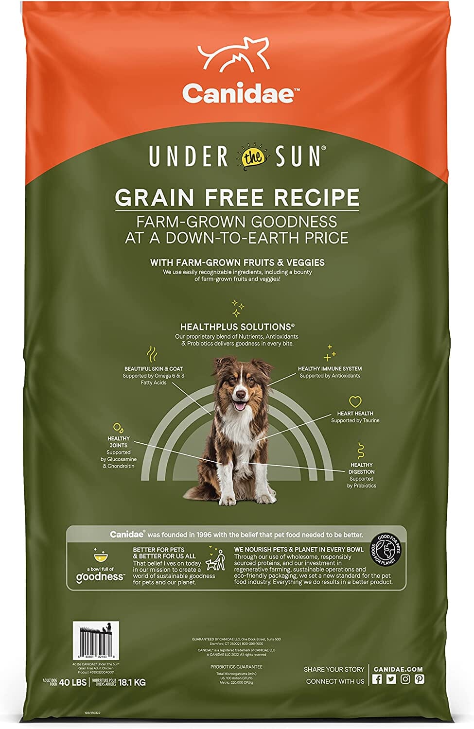 Under The Sun Grain-Free Dry Dog Food - Chicken - 25 Lbs  