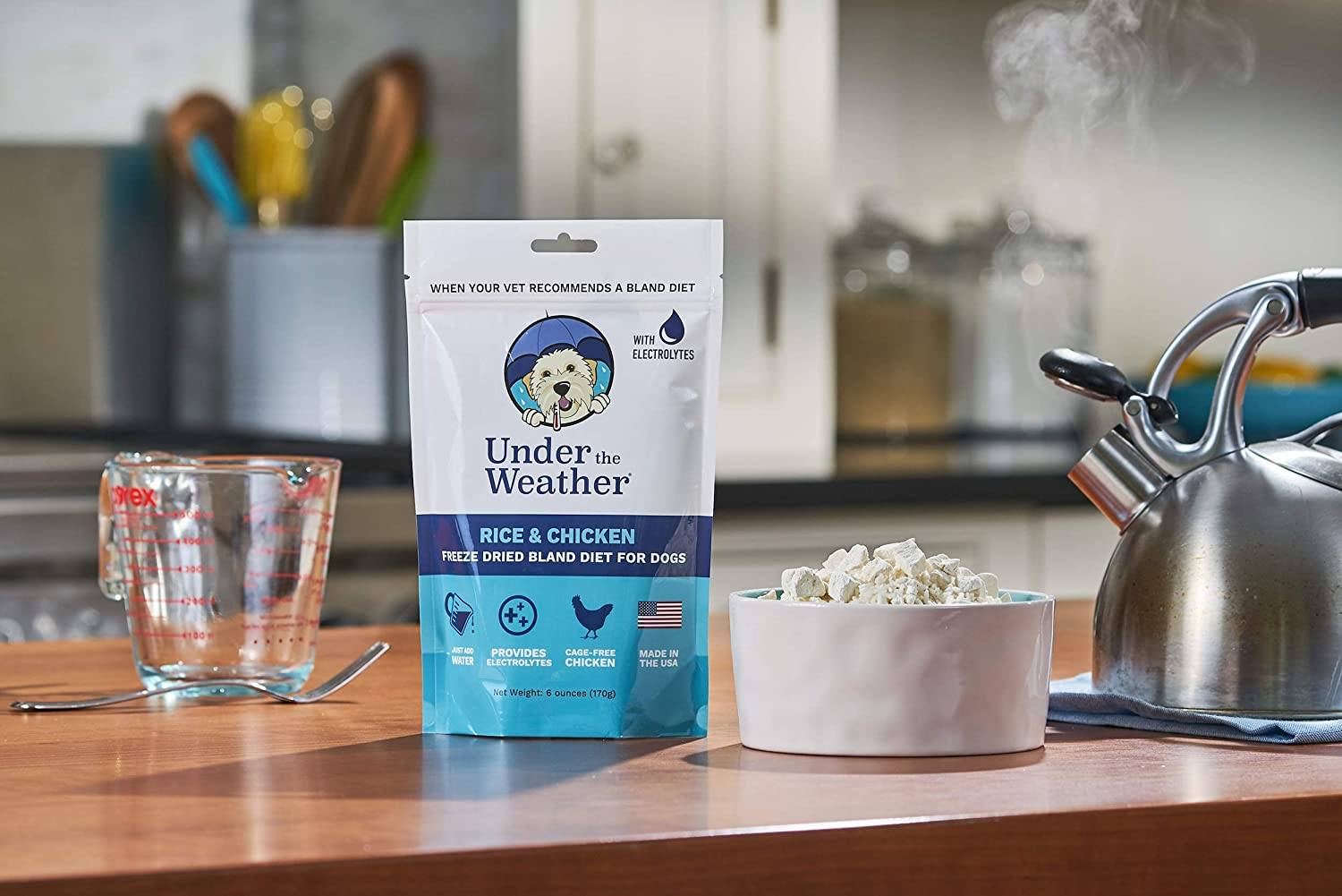 Under the Weather Chicken & Rice Freeze-Dried Dog Food - 6 oz  