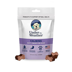 Under the Weather Hemp Chews Ultra Chewy Dog Supplements - 30 Count